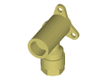 Single pipe outlet, with flange