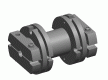 Spring spacer & membrane coupling